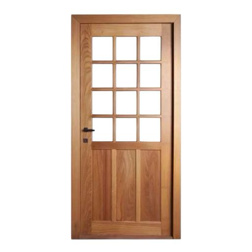 Porta De Madeira Maciça Eucalipto America