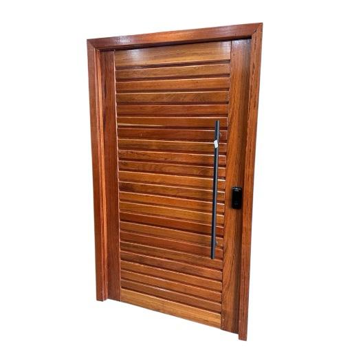 Kit Porta Pivotante Moscou em Madeira de Angelim