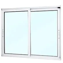 Vitro De Aluminio Branco Linha 25 2Folhas Suprema Sem grade