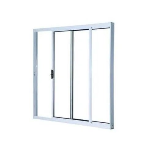 Vitrô 2 Folhas De Alumínio Branco Sem Grade Linha 20