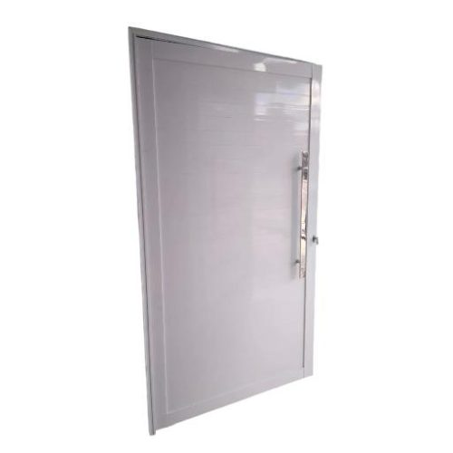 Porta Pivotante De Aluminio Branco Linha 30