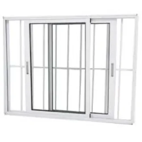 Vitro De Aluminio Branco Linha 25 2Folhas Suprema Com grade