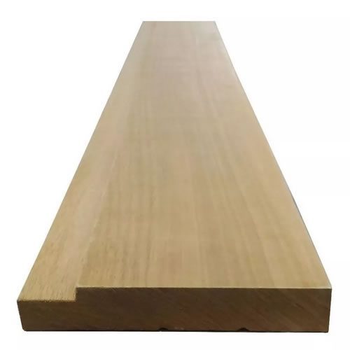 Batente De Tauari com Rebaixo Com Cabeceira