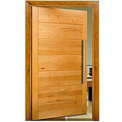 Kit Porta Pivotante De Madeira Maciça Tauari