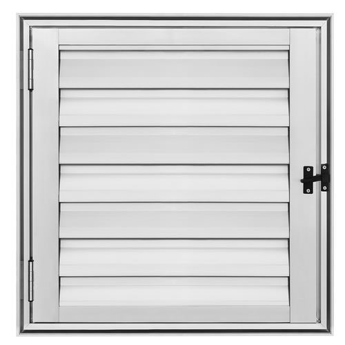 Porta Alçapão - Abrigo Aluminio Brilhante