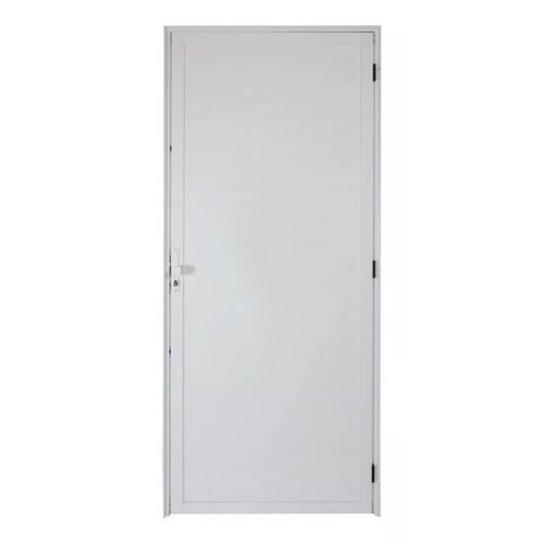 Porta Lambril Duplo De Aluminio Branco linha 25 c/fechadura
