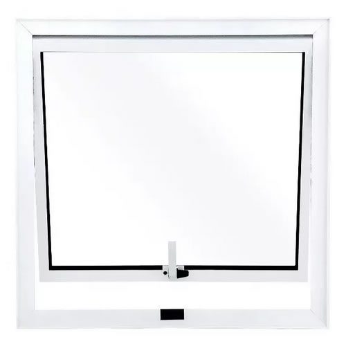 Vitrô De Alumínio Branco Max-ar Linha 25