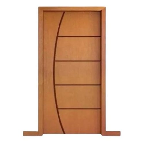 Porta Frisada Madeira Sarrafeada Para Quarto ou Wc